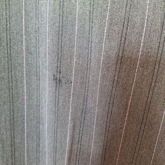 Focus 2000 Womens 12T Pants Gray Stripe Stain Resistant‎ Teflon Coated Stretch - Picture 12 of 14